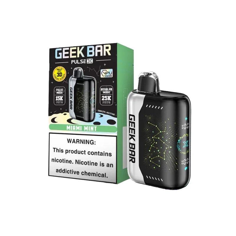 Geek-Bar-Pulse-X-25000-邁阿密薄荷